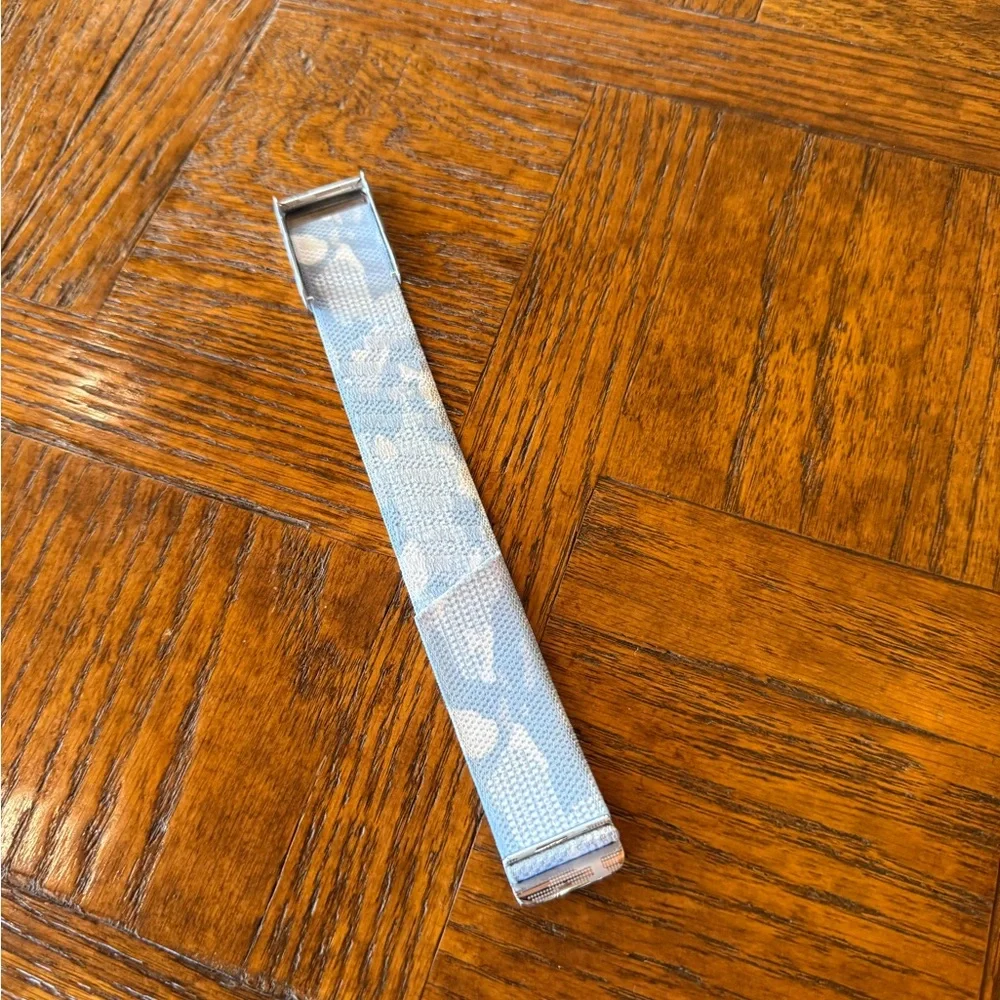 Light Blue Camo Replacement Watch Band - Unbranded